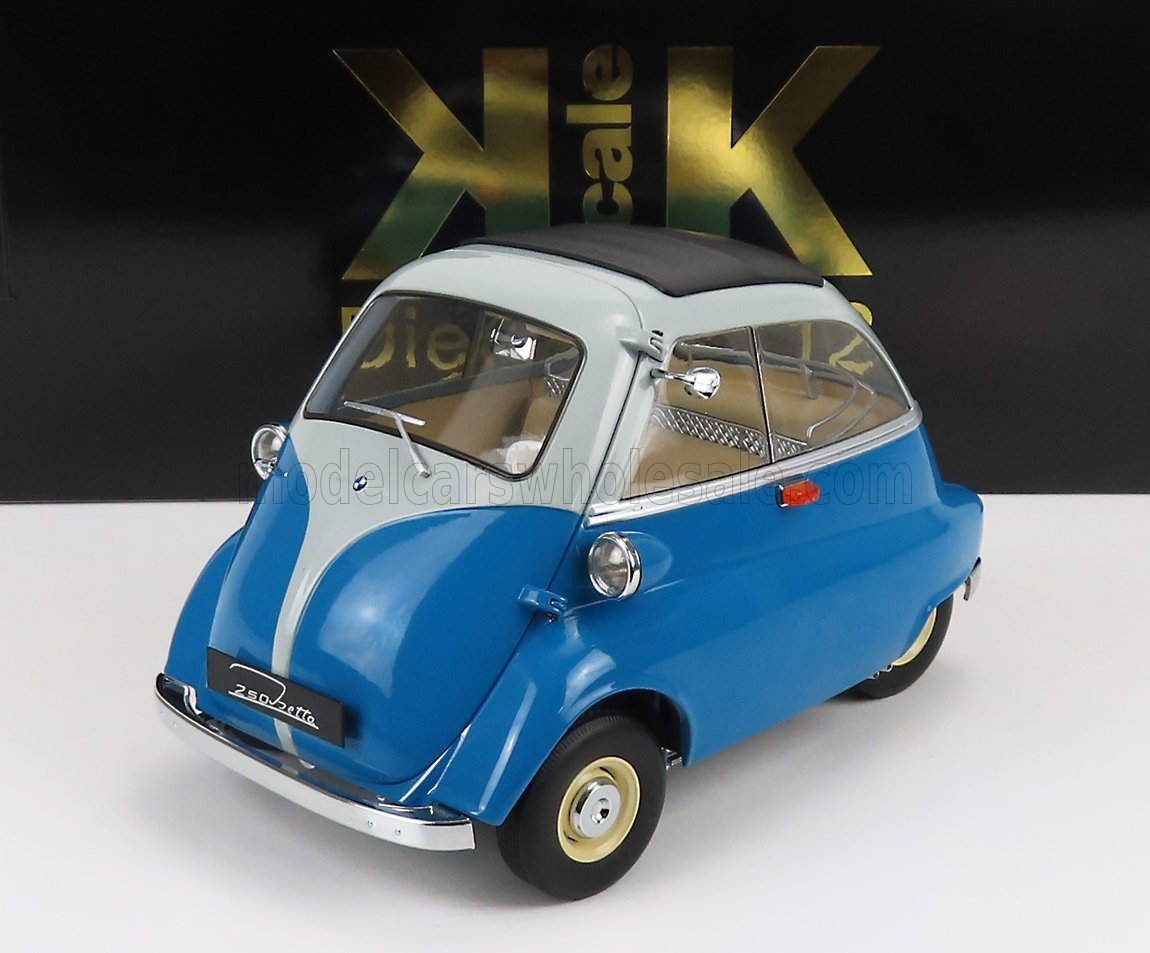 Copia del KK-SCALE - BMW - ISETTA 1959 BLUE LIGHT BLUE