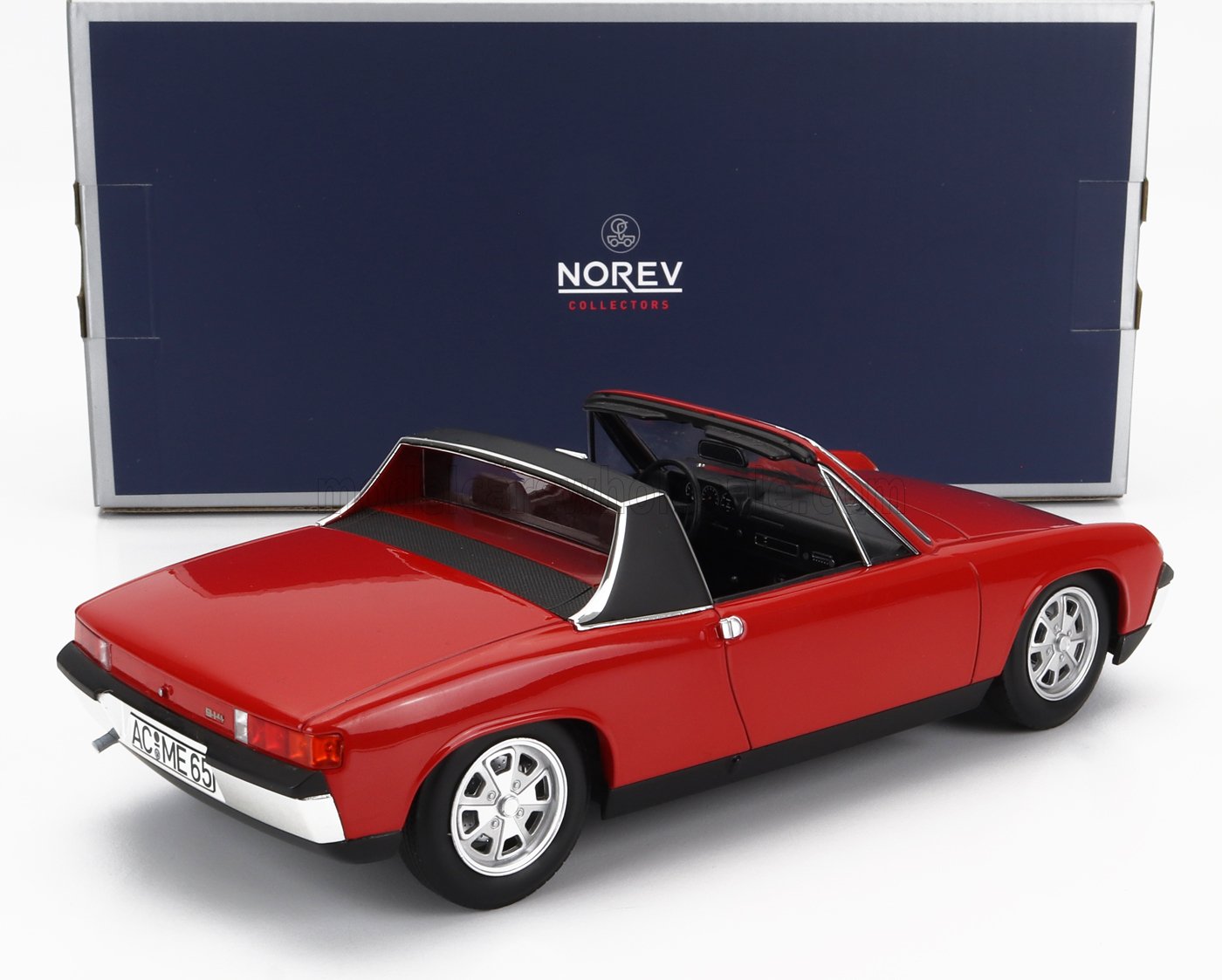 NOREV - 1/18 - PORSCHE - VOLKSWAGEN 914/4 1.7 1975 - RED