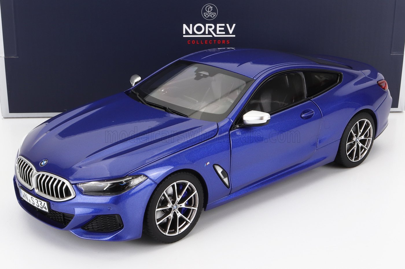 NOREV - 1/18 - BMW - 8-SERIES 850i COUPE (F92) 2019 - BLUE MET