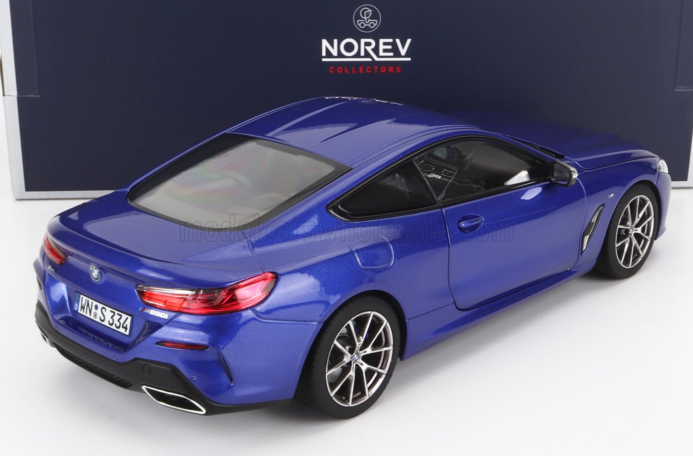 NOREV - 1/18 - BMW - 8-SERIES 850i COUPE (F92) 2019 - BLUE MET