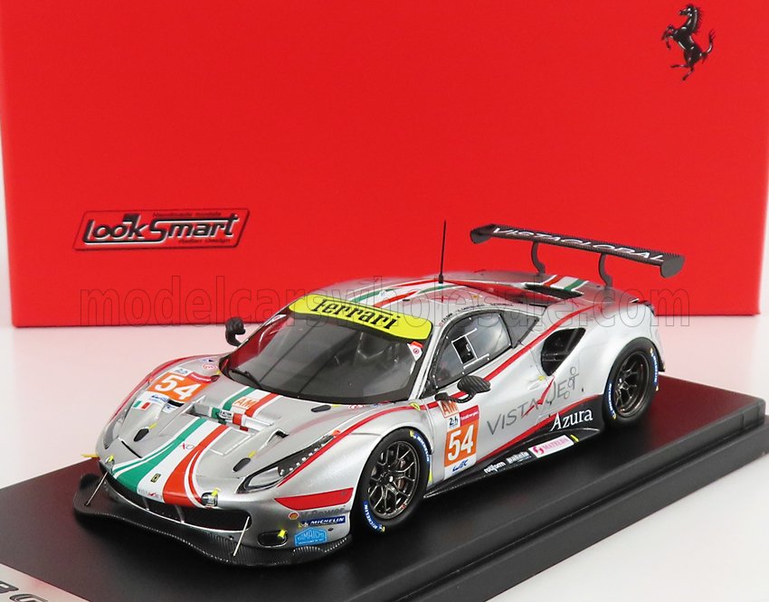 LOOKSMART - FERRARI - 488 GTE EVO 3.9L TURBO V8 TEAM AF CORSE N 54 24h LE MANS 2021 F.CASTELLACCI - G.FISICHELLA - T.FLOHR