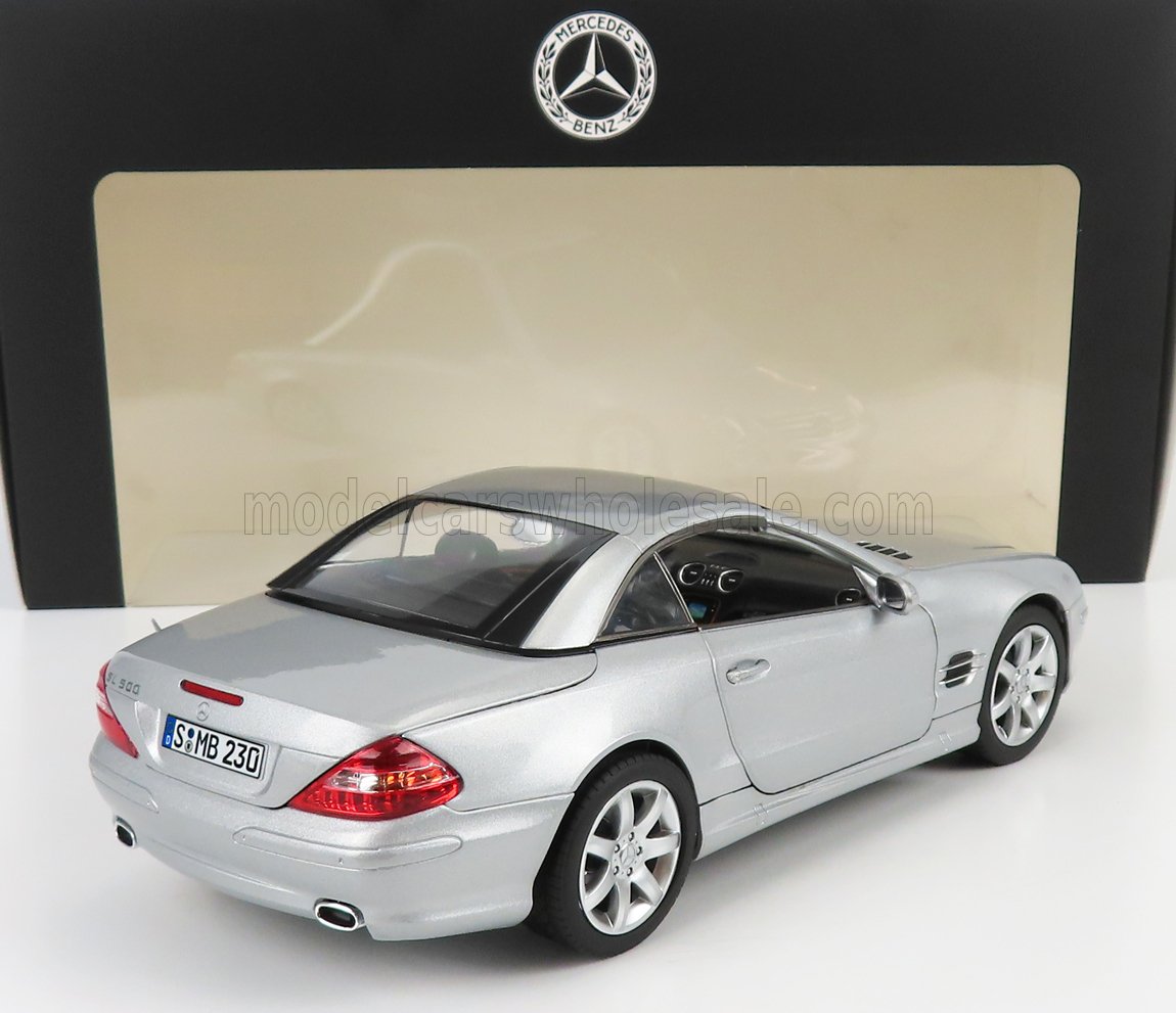 NOREV - MERCEDES BENZ - SL-CLASS SL500 (R230) CABRIOLET 2003 SILVER