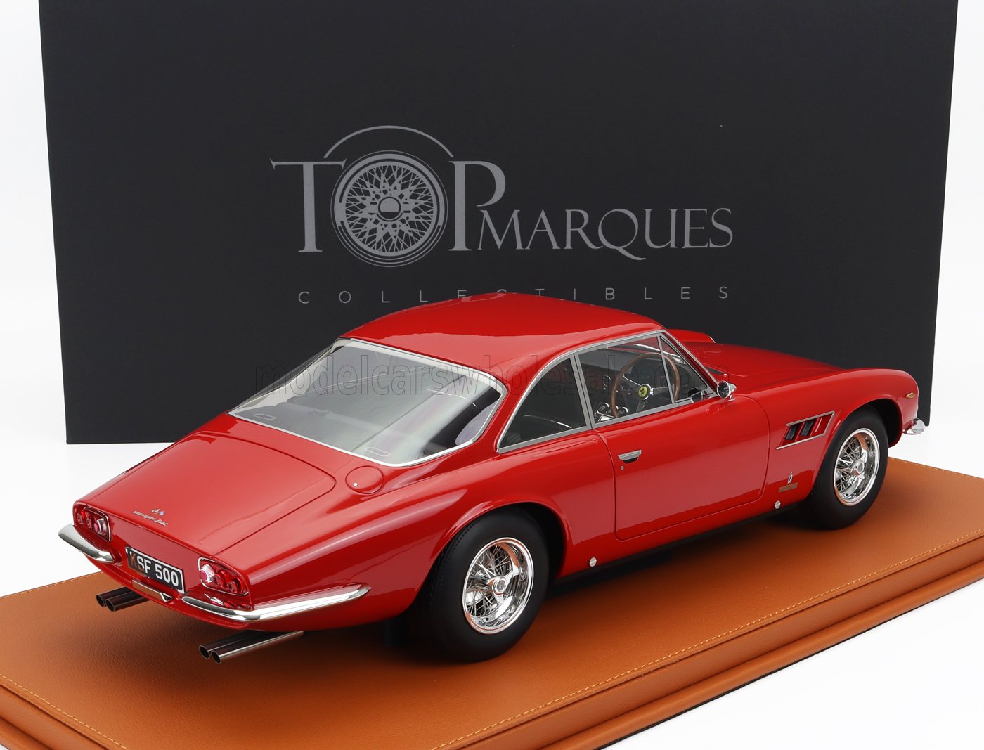 TOPMARQUES - 1/12 - FERRARI - 500 SUPERFAST 2-SERIES 1965 - RED