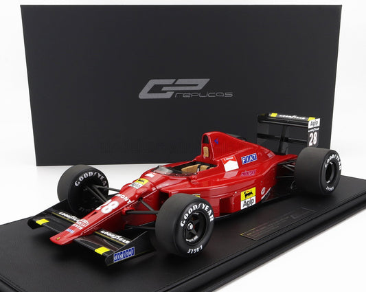 GP-REPLICAS - 1/12 - FERRARI - F1 640 F1-89 N 28 2nd MONZA GP 1989 G.BERGER - RED