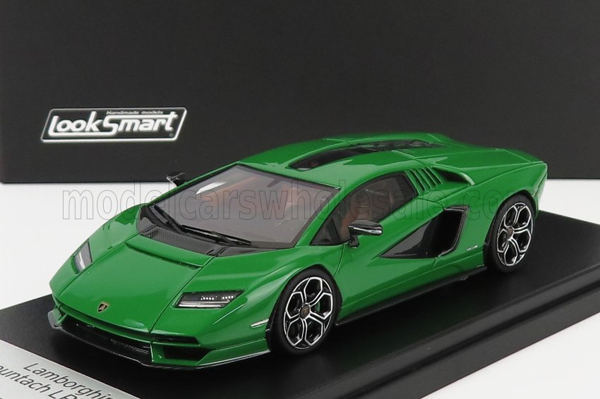 LOOKSMART - 1/43 - LAMBORGHINI - COUNTACH LPi 800-4 2021 - VERDE MEDIO - GREEN