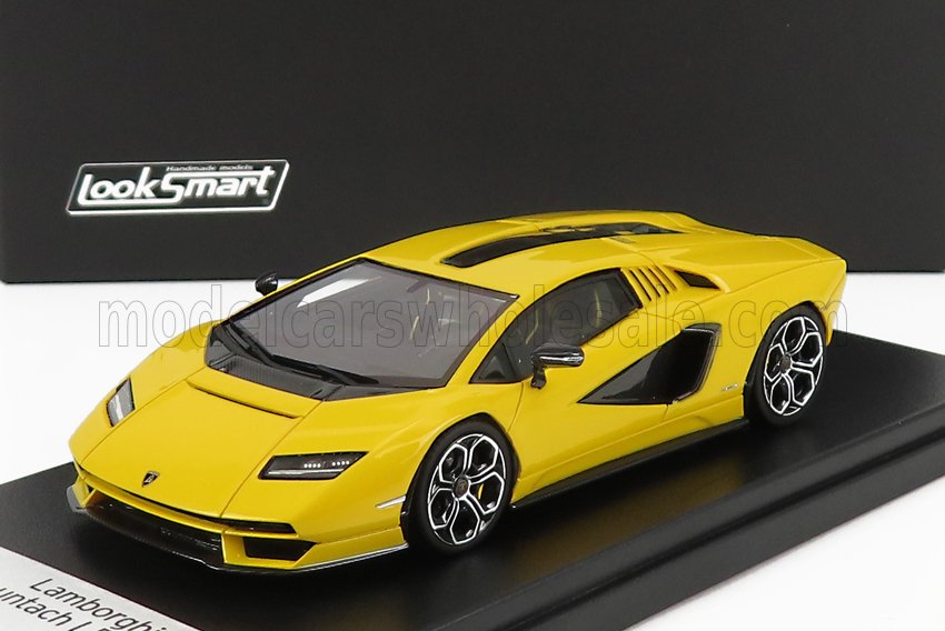 LOOKSMART - 1/43 - LAMBORGHINI - COUNTACH LPi 800-4 2021 - GIALLO - YELLOW