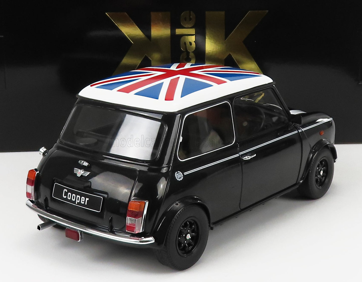 KK-SCALE - MINI - COOPER RHD 1992 WITH UNION JACK