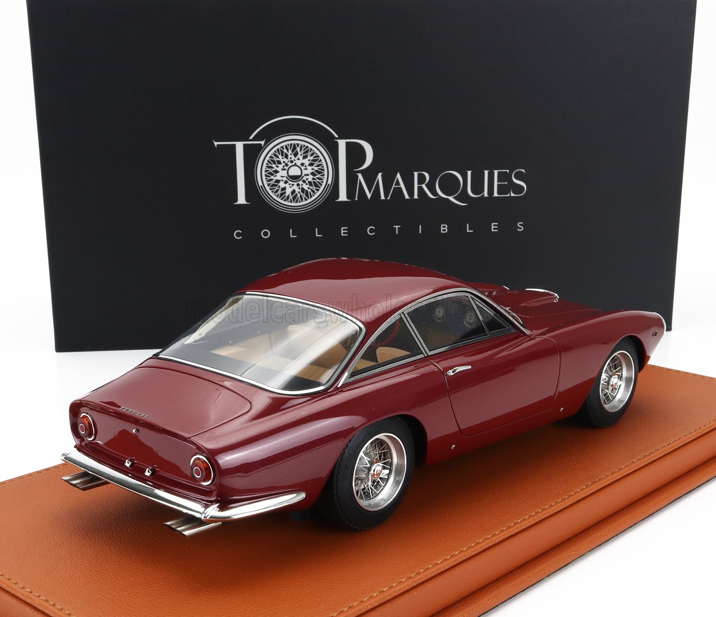 TOPMARQUES - 1/18 - FERRARI - 250 LUSSO COUPE 1963 - RED MET