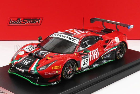 LOOKSMART - FERRARI - 488 GT3 EVO TEAM RINALDI RACING N 33 24h SPA 2021 B.HITES - F.CRESTANI - D.PEREL