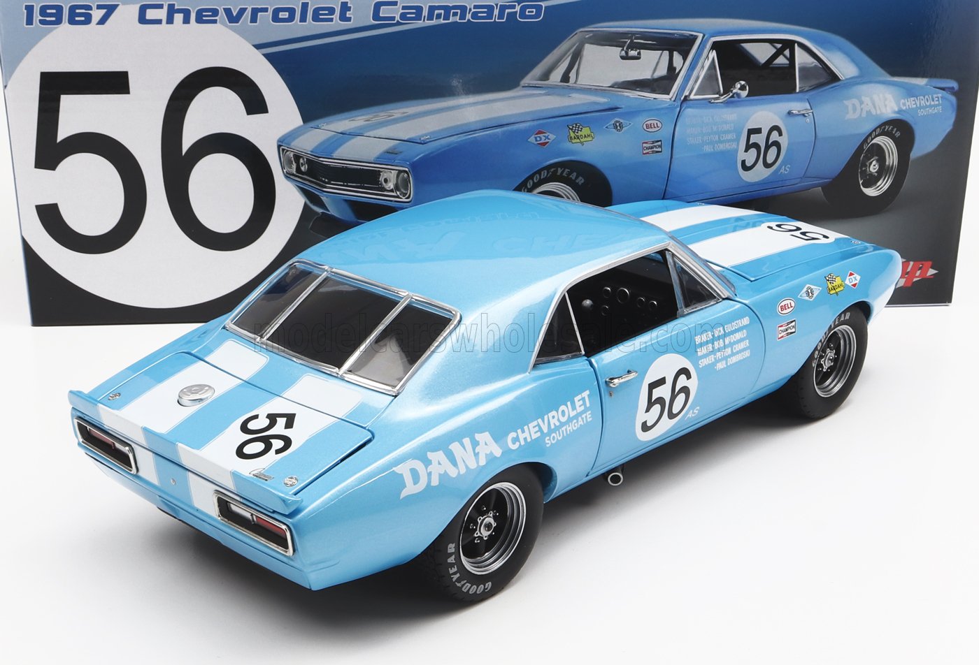 GMP - CHEVROLET - CAMARO Z/28 COUPE N 56 TRANS AM 1967 P.DOMBROSKJ