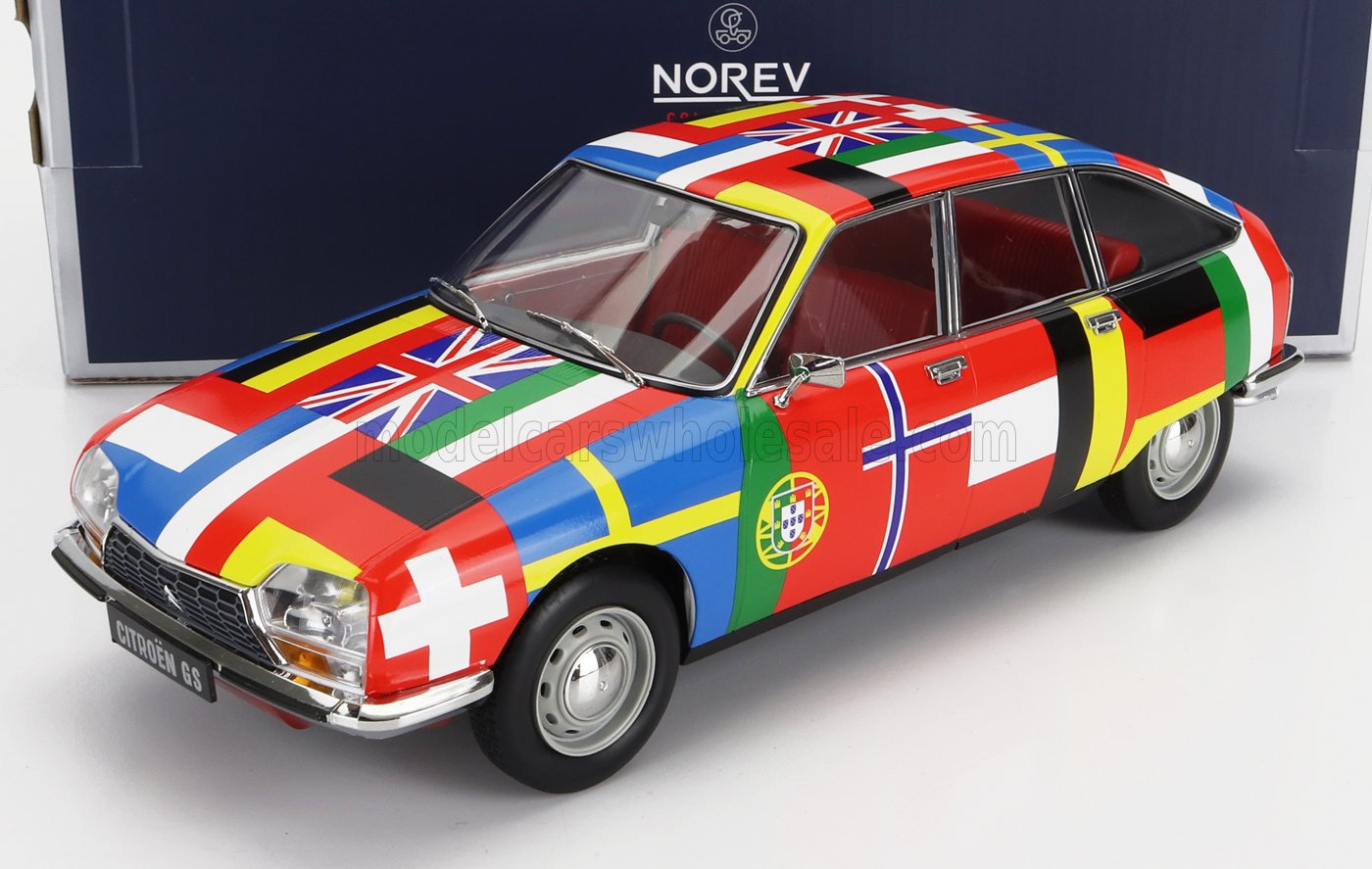 NOREV - CITROEN - GS FLAGS 1972