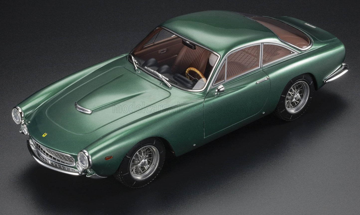 TOPMARQUES - 1/18 - FERRARI - 250 LUSSO COUPE 1963 - GREEN MET