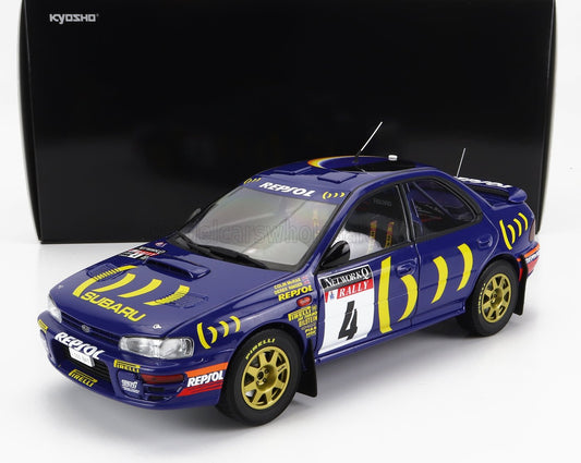 KYOSHO - SUBARU - IMPREZA 555 REPSOL N 4 WINNER RALLY RAC LOMBARD 1994 C.McRAE - D.RINGER