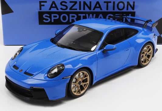 MINICHAMPS - PORSCHE - 911 992 GT3 COUPE 2021 - GOLD RIMS