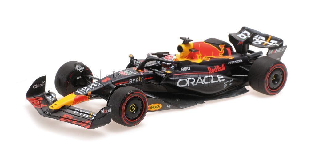 MINICHAMPS - RED BULL - F1 RB19 TEAM ORACLE RED BULL RACING N 1 WORLD CHAMPION SEASON 2023 MAX VERSTAPPEN