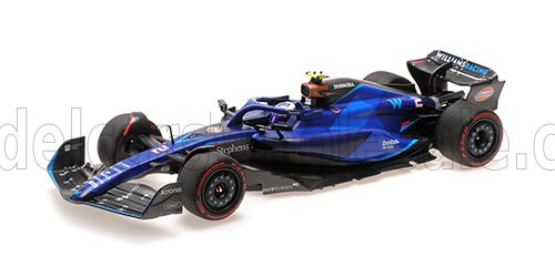 MINICHAMPS - 1/18 - WILLIAMS - F1 FW45 TEAM WILLIAMS RACING N 2 SEASON 2023 LOGAN SARGEANT - BLUE