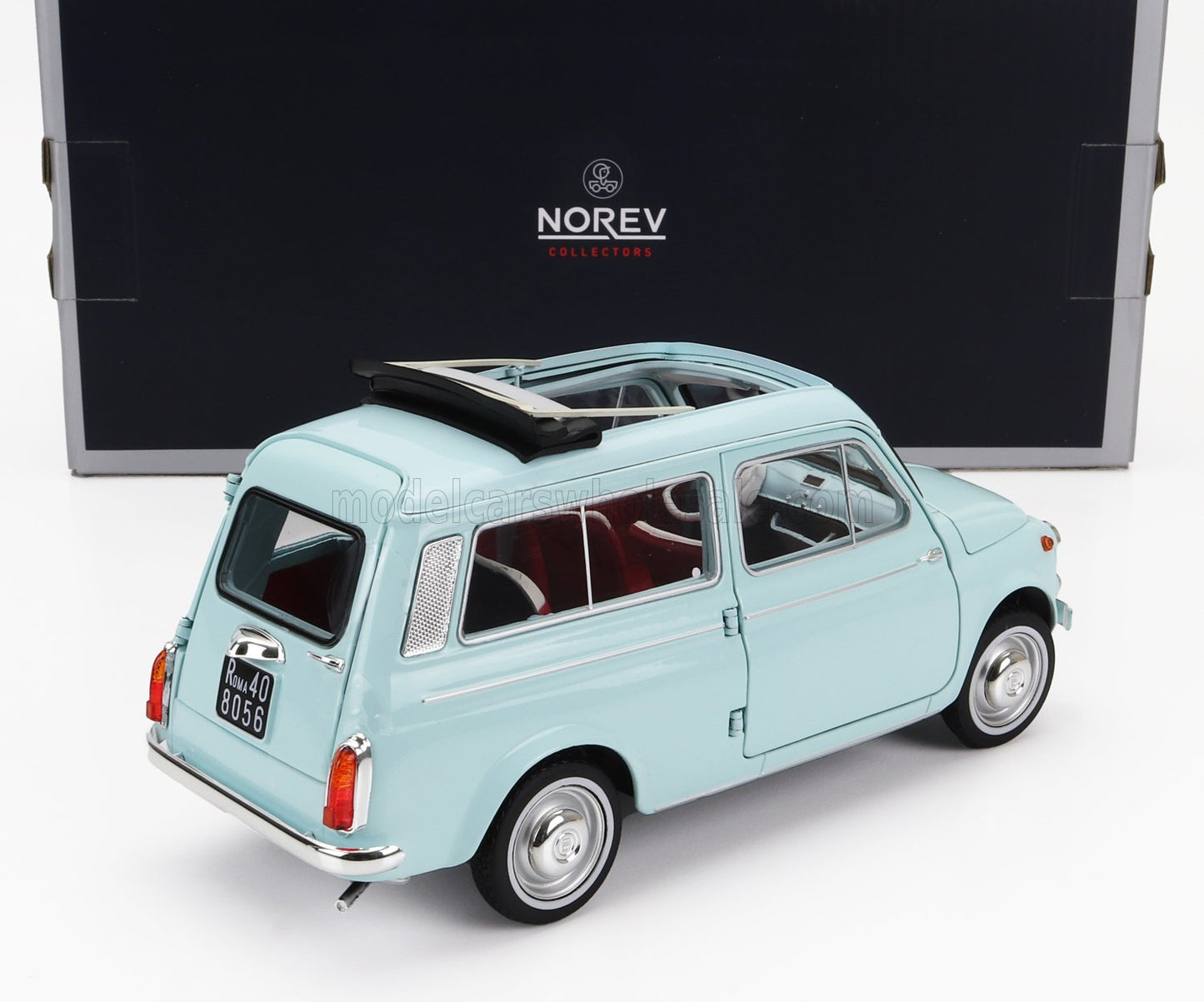 NOREV - FIAT - 500 GIARDINIERA 1964 - LIGHT BLUE