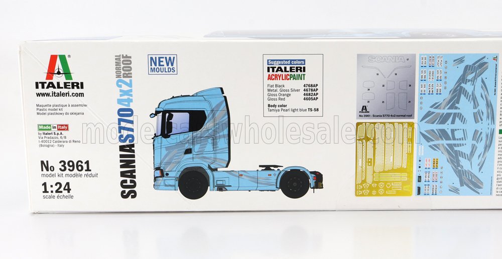 ITALERI - SCANIA - S770 V8 TRACTOR TRUCK 2-ASSI 2021