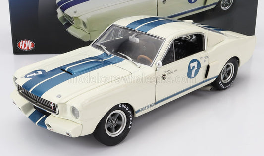 ACME-MODELS - FORD USA - MUSTANG GT350 N 7 COUPE STIRLING MOSS TRIBUTE 1966