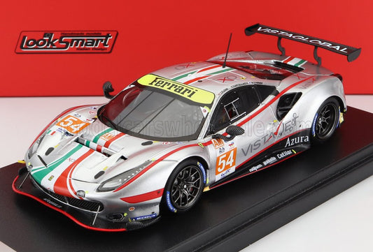 LOOKSMART - FERRARI - 488 GTE EVO 3.9L TURBO V8 TEAM AF CORSE N 54 24h LE MANS 2022 T.FLOHR - F.CASTELLACCI - N.CASSIDY