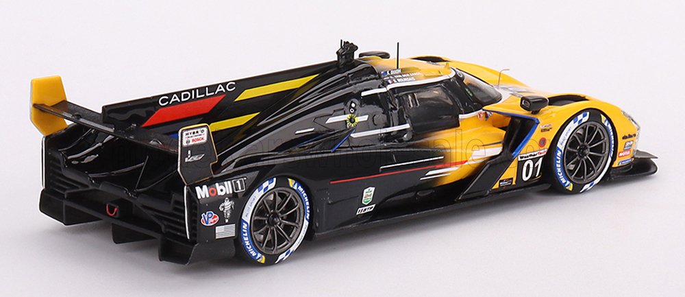 TRUESCALE - 1/18 - CADILLAC - V-LMDH TEAM CHIP GANASSI RACING N 01 3rd 24h DAYTONA 2023 S.BOURDAIS - R.VAN DER ZANDE - S.DIXON - YELLOW BLACK