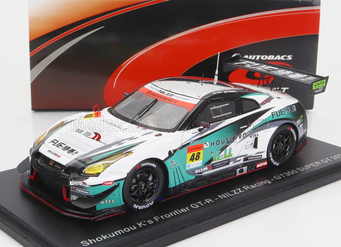 SPARK-MODEL - NISSAN - GT-R TEAM NILZZ RACING N 48 GT300 SUPER GT 2022 T.IDA - Y.TANAKA