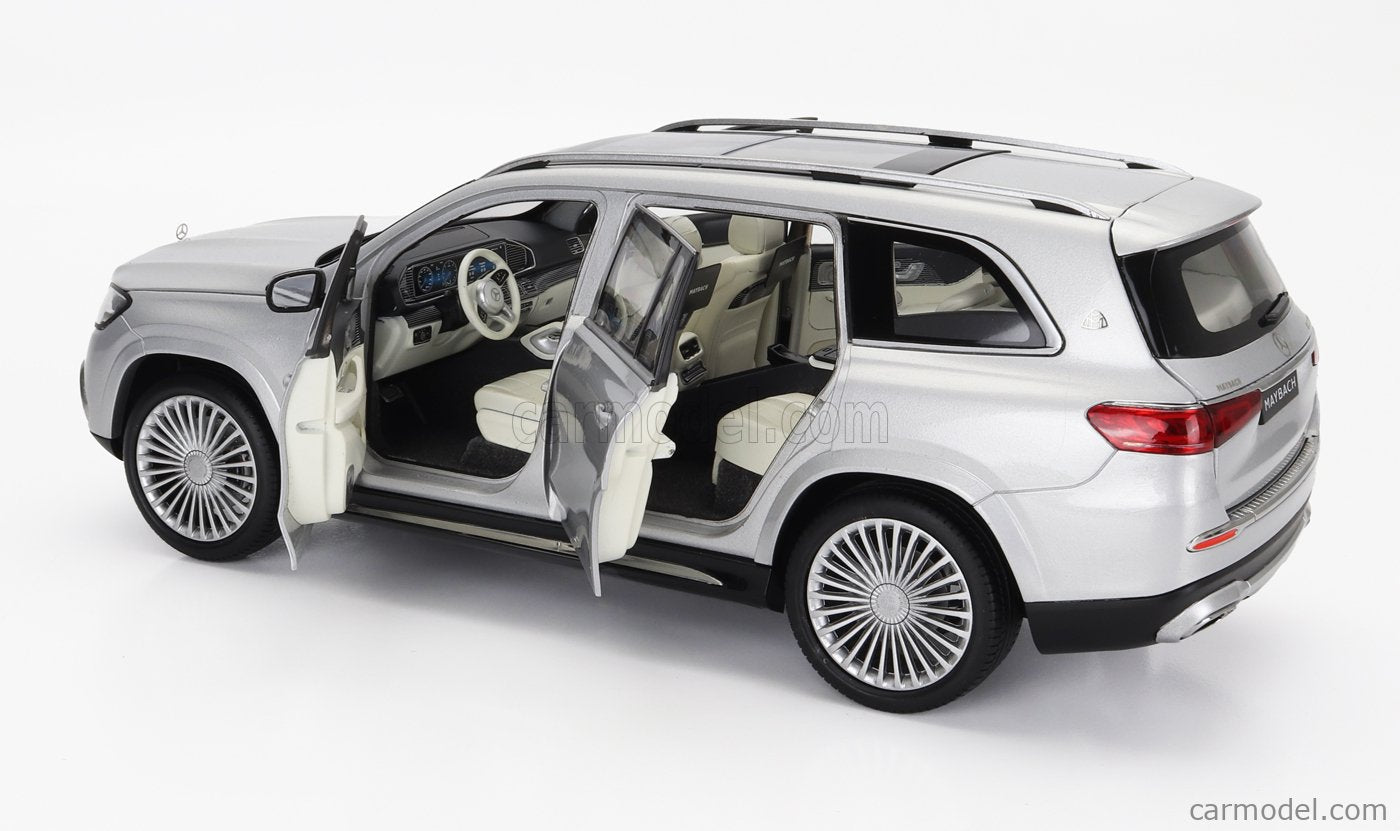 PARAGON-MODELS - 1/18 - MERCEDES BENZ - MAYBACH GLS-CLASS GLS600 4-MATIC (X167) 2019 - SILVER