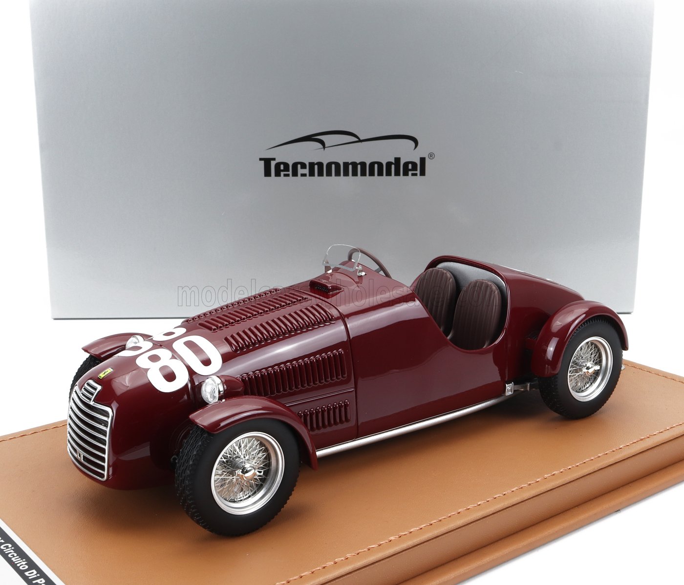 TECNOMODEL - FERRARI - F1 125C N 80 WINNER CIRCUITO PARMA 1947 TAZIO NUVOLARI