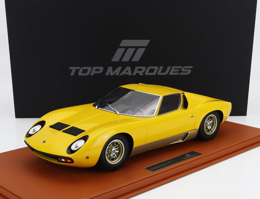 TOPMARQUES - 1/12 - LAMBORGHINI - MIURA SV 1971 - MIURA YELLOW