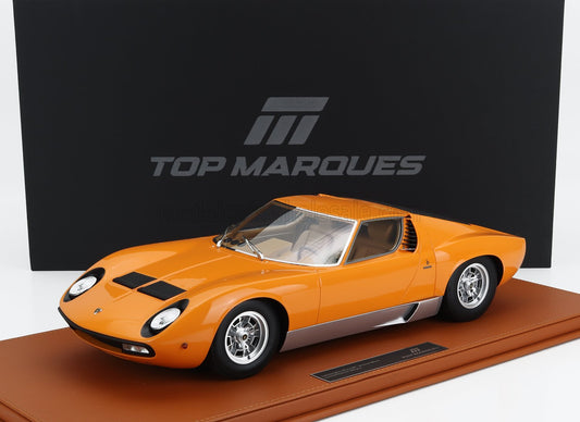 TOPMARQUES - 1/12 - LAMBORGHINI - MIURA SV 1971 - MIURA ORANGE