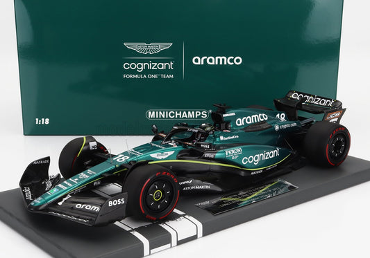 MINICHAMPS - 1/18 - ASTON MARTIN - F1 AMR23 TEAM ARAMCO COGNIZANT N 18 AUSTRALIAN GP 2023 LANCE STROLL - GREEN