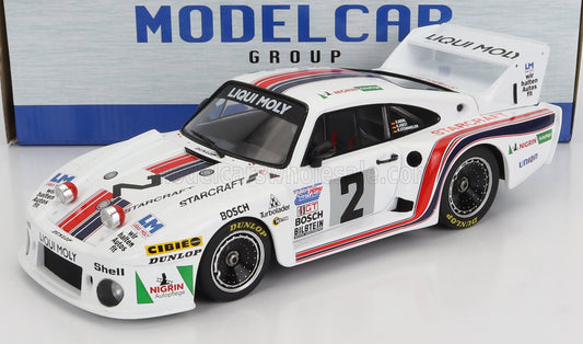 MCG - 1/18 - PORSCHE - 935J TEAM LIQUI MOLY N 2 WINNER 24h DAYTONA 1980 V.MERL - R.JOEST - R.STOMMELEN - WHITE