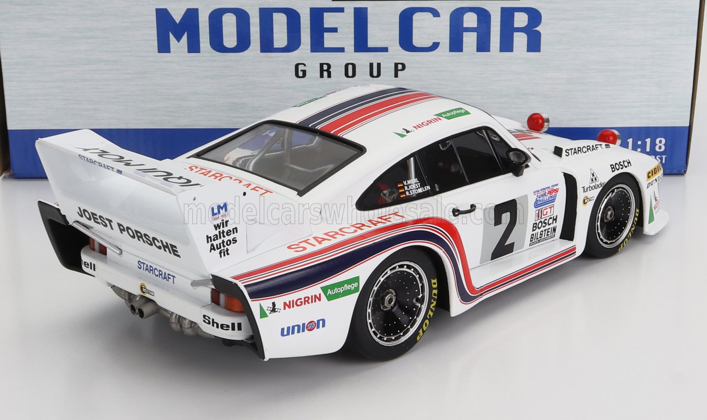 MCG - 1/18 - PORSCHE - 935J TEAM LIQUI MOLY N 2 WINNER 24h DAYTONA 1980 V.MERL - R.JOEST - R.STOMMELEN - WHITE