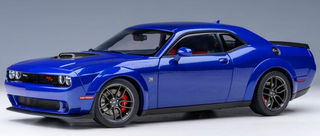 AUTOART - 1/18 - DODGE - CHALLENGER R/T SCAT PACK WIDEBODY 2022 - INDINGO BLUE