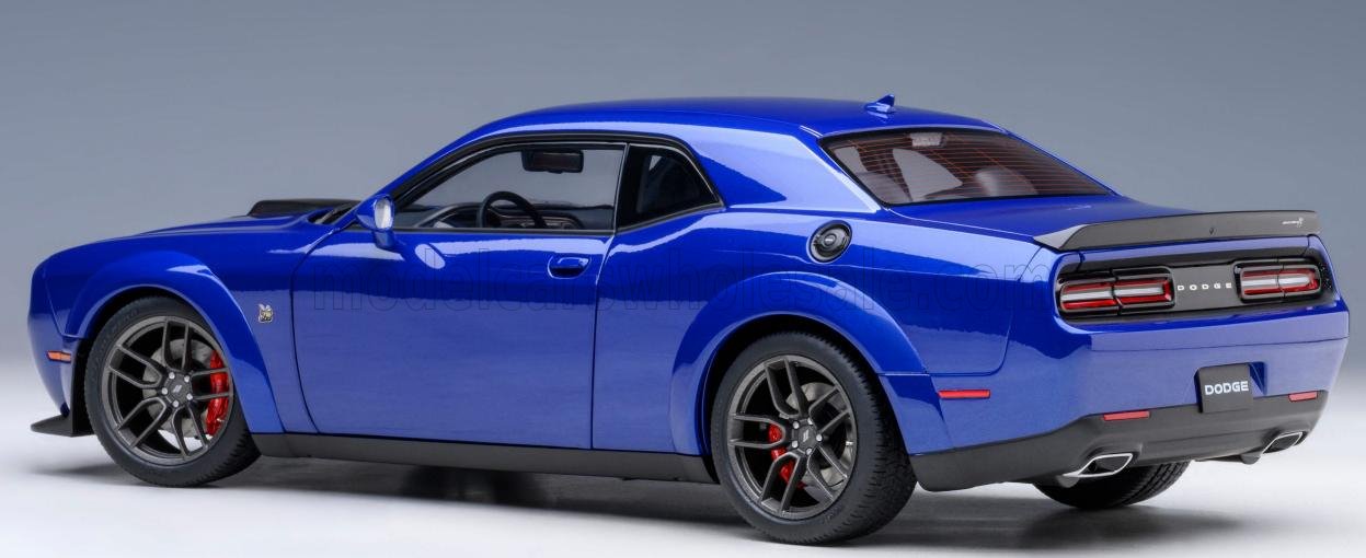 AUTOART - 1/18 - DODGE - CHALLENGER R/T SCAT PACK WIDEBODY 2022 - INDINGO BLUE