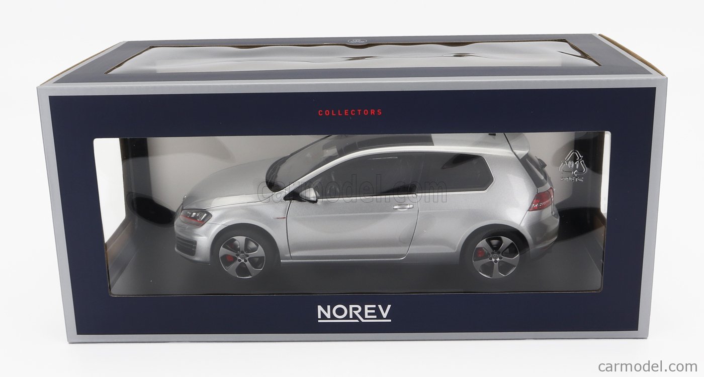 NOREV - 1/18 - VOLKSWAGEN - GOLF VII GTi 2013 - REFLEX SILVER