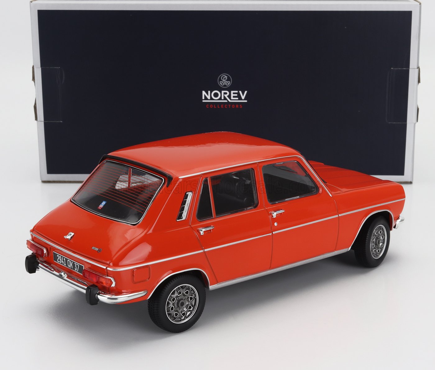 NOREV - 1/18 - SIMCA - 1100 Ti 1974 - SUMATRA RED