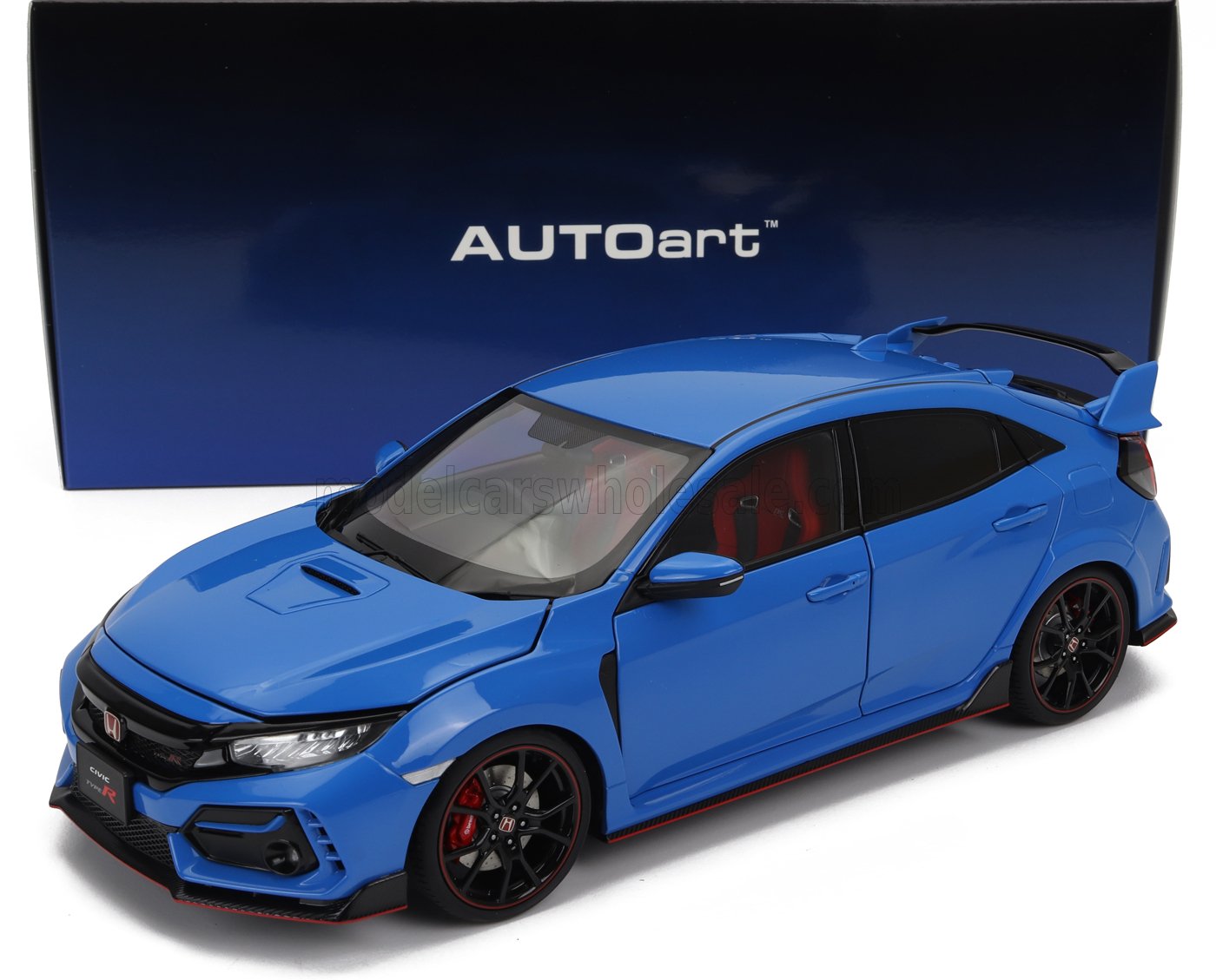 AUTOART - 1/18 - HONDA - CIVIC TYPE R (FK8) 2021 - BLUE