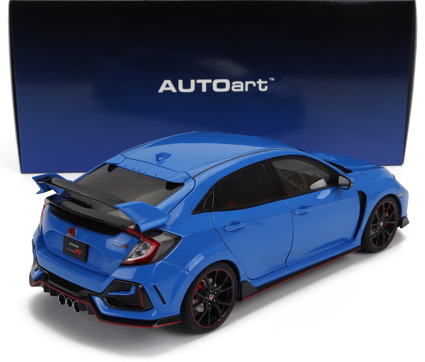 AUTOART - 1/18 - HONDA - CIVIC TYPE R (FK8) 2021 - BLUE