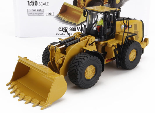 DM-MODELS - CATERPILLAR - CAT980 RUSPA GOMMATA - SCRAPER TRACTOR WHEEL LOADER