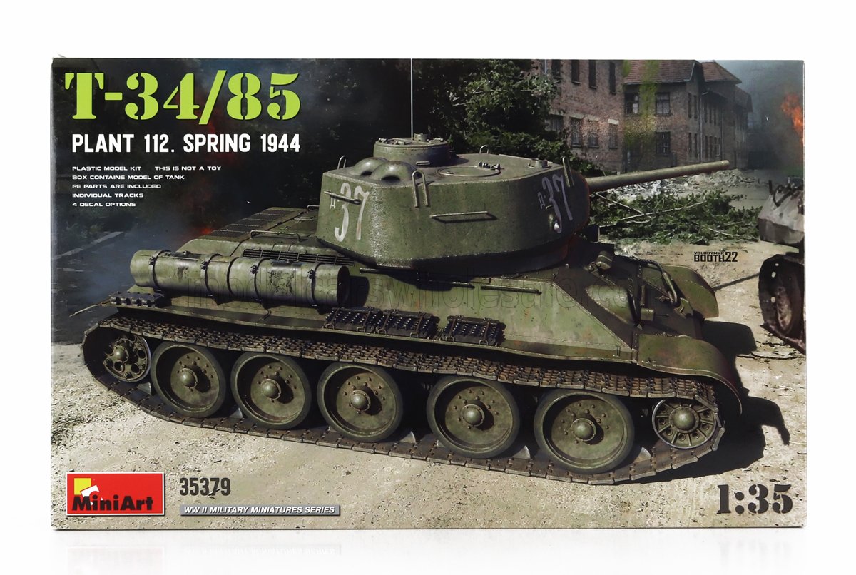 MINIART - TANK - T34/85 PLANT 112 SPRING MILITARY 1944