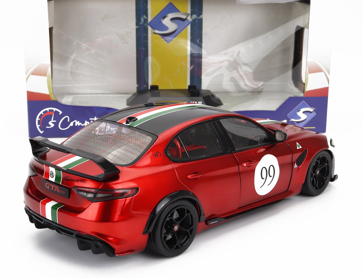 SOLIDO - ALFA ROMEO - GIULIA GTAm N 99 RACING 2022