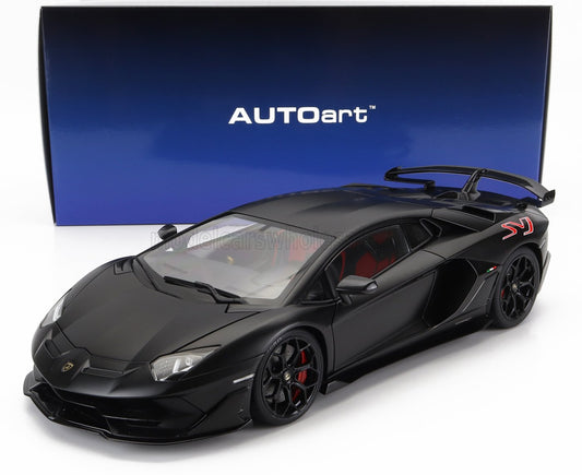 AUTOART - 1/18 - LAMBORGHINI - AVENTADOR SVJ 2018 - BLACK