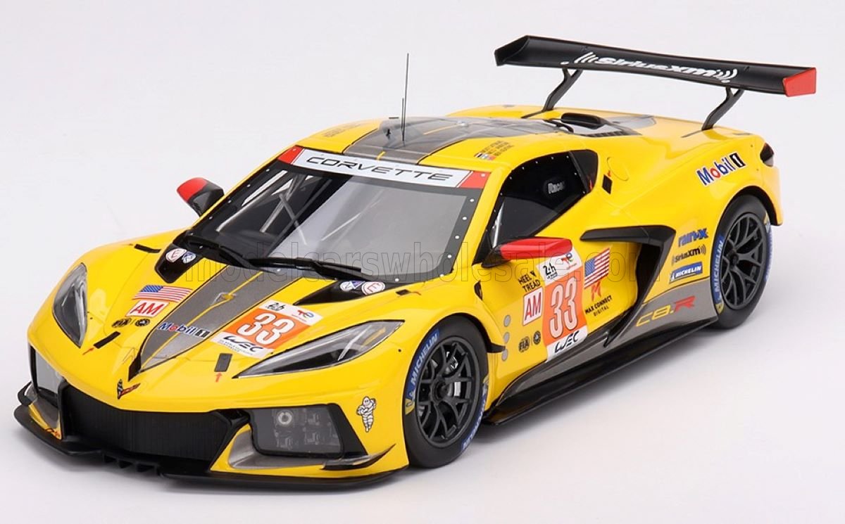 TRUESCALE - CHEVROLET - CORVETTE C8.R 5.5L V8 TEAM CORVETTE RACING N 33 WINNER LMGTE AM CLASS 24h MANS 2023 N.CATSBURG - B.KEATING - N.VARRONE