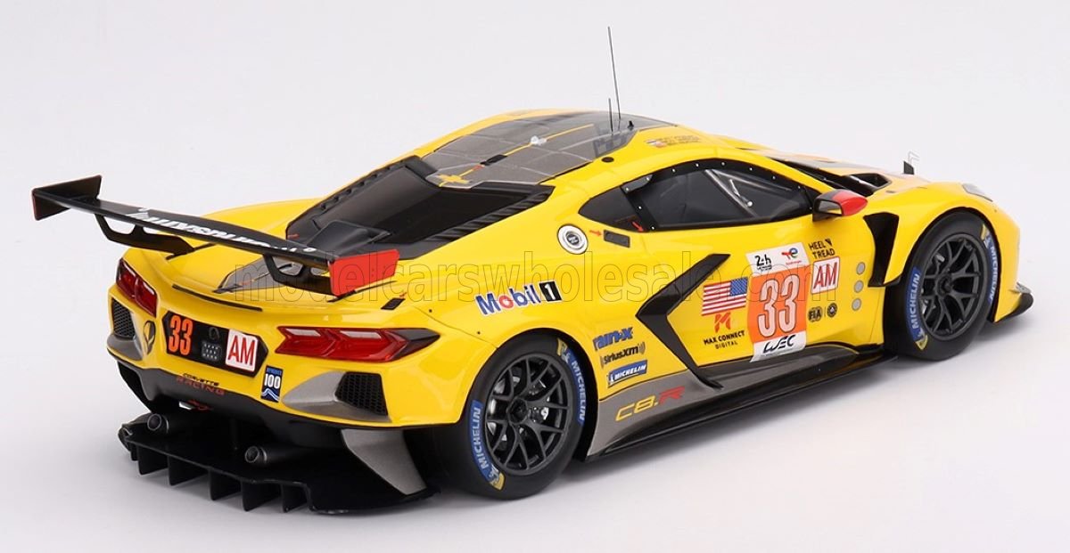 TRUESCALE - CHEVROLET - CORVETTE C8.R 5.5L V8 TEAM CORVETTE RACING N 33 WINNER LMGTE AM CLASS 24h MANS 2023 N.CATSBURG - B.KEATING - N.VARRONE