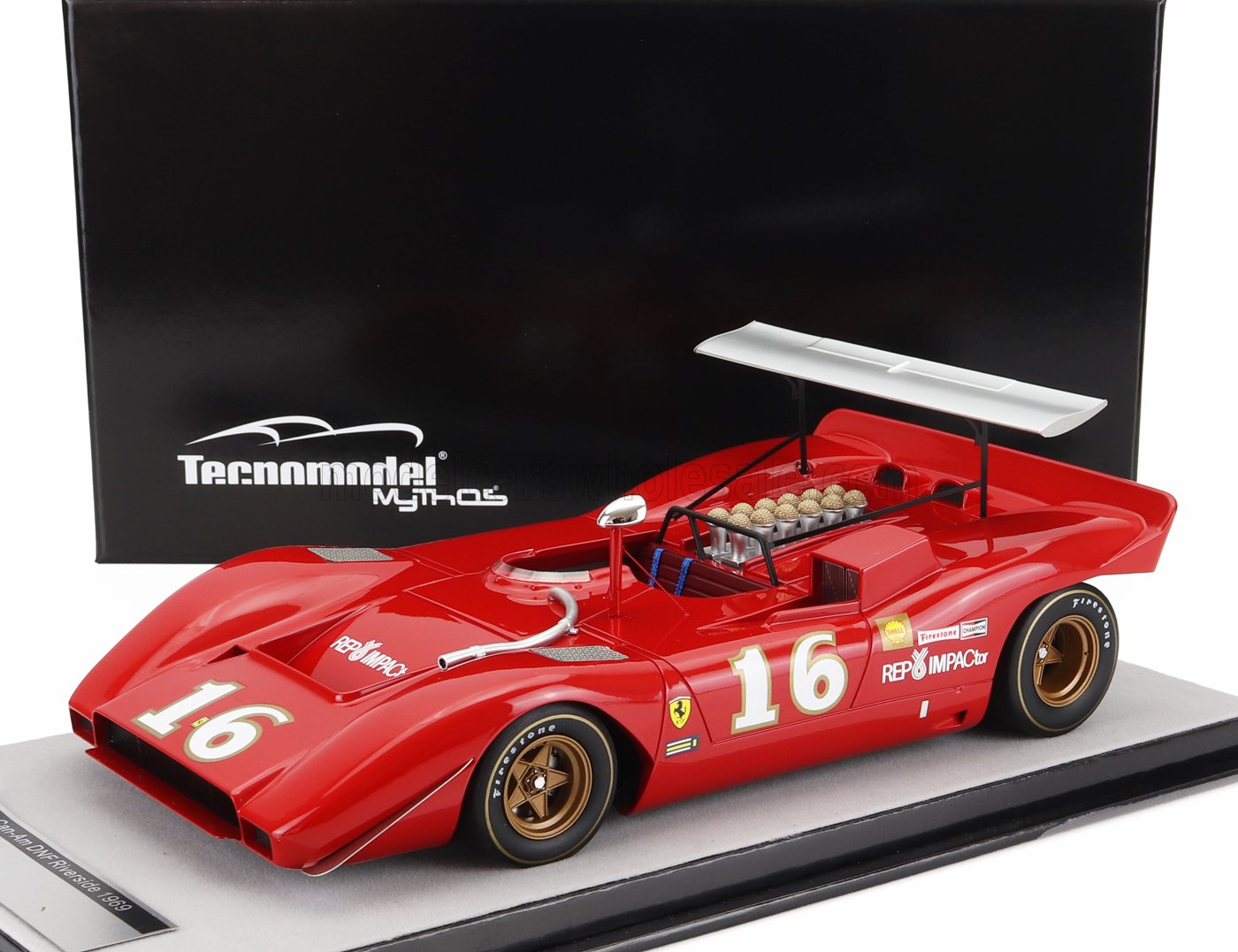 TECNOMODEL - FERRARI - 612 CAN-AM N 16 RIVER SIDE 1969 CHRIS AMON