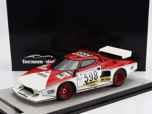 TECNOMODEL - 1/18 - LANCIA - STRATOS TURBO Gr.5 N 598 WINNER GIRO D'ITALIA 1976 C.FACETTI - P.SODANO - RED WHITE