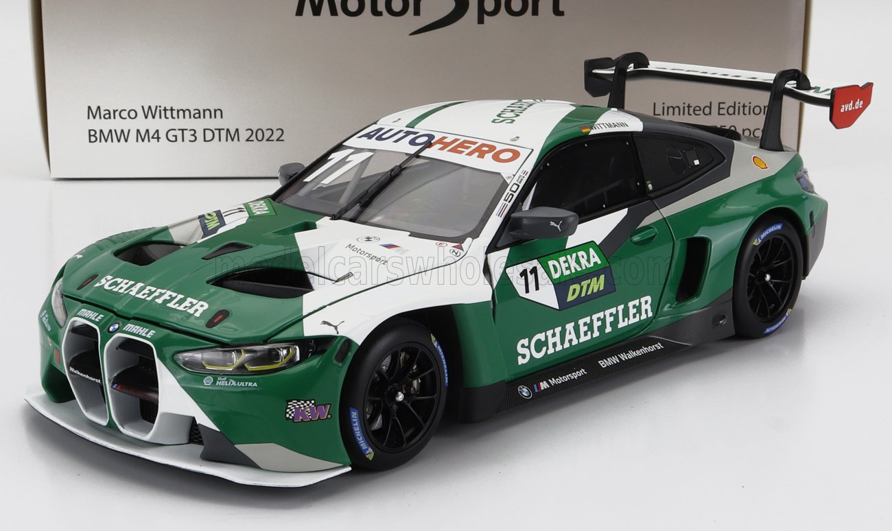 MINICHAMPS - BMW - 4-SERIES M4 GT3 TEAM WALKENHORST MOTORSPORT N 11 DTM SEASON 2022 M.WITTMANN