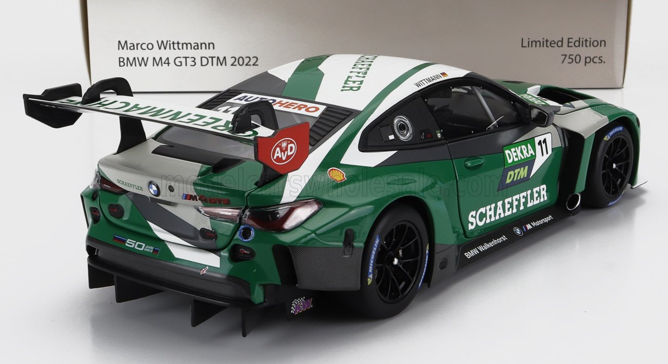 MINICHAMPS - BMW - 4-SERIES M4 GT3 TEAM WALKENHORST MOTORSPORT N 11 DTM SEASON 2022 M.WITTMANN