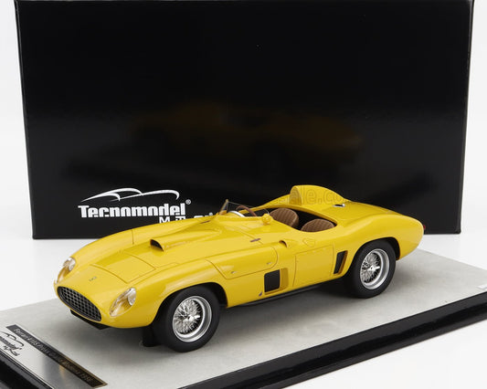 TECNOMODEL - 1/18 - FERRARI - 410S PRESS VERSION 1956 - GIALLO MODENA